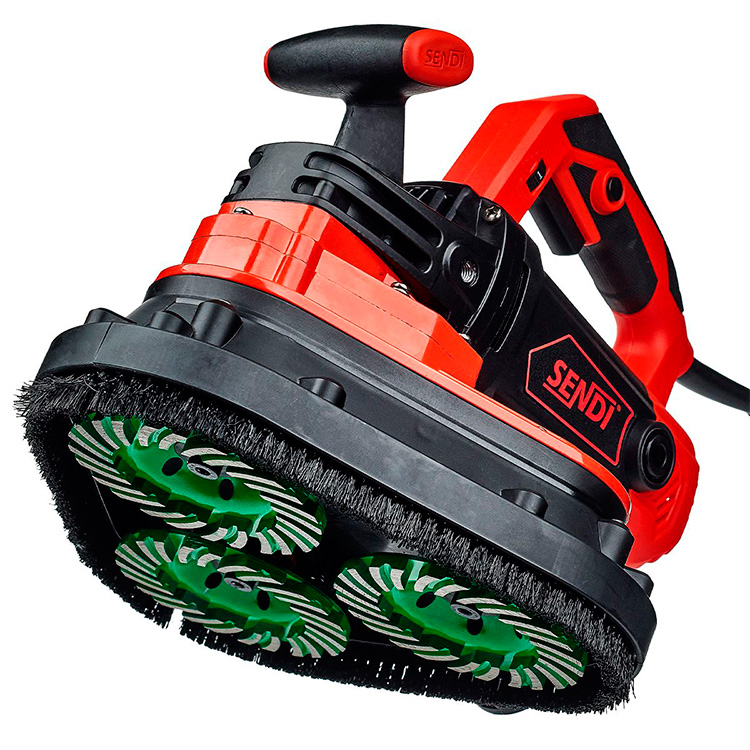 Mașina pentru șlefuirea betonului SENDI TRIPPLE GS